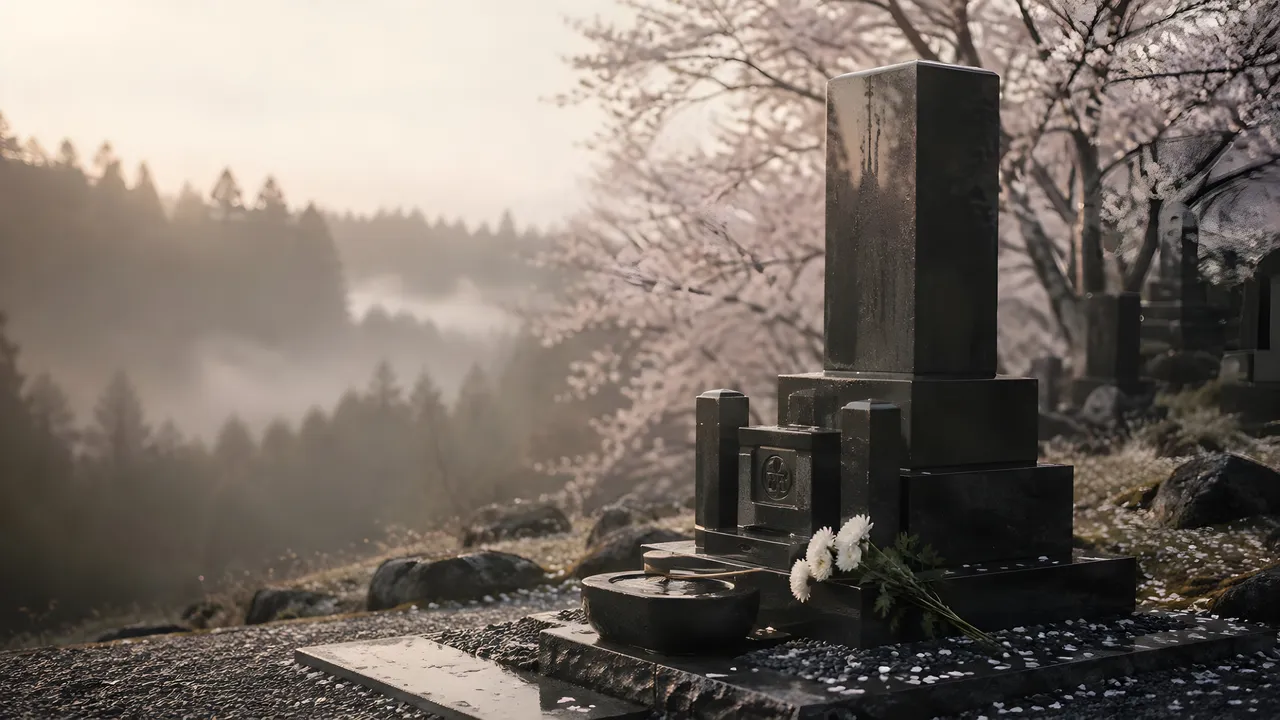 春・桜のころのお墓